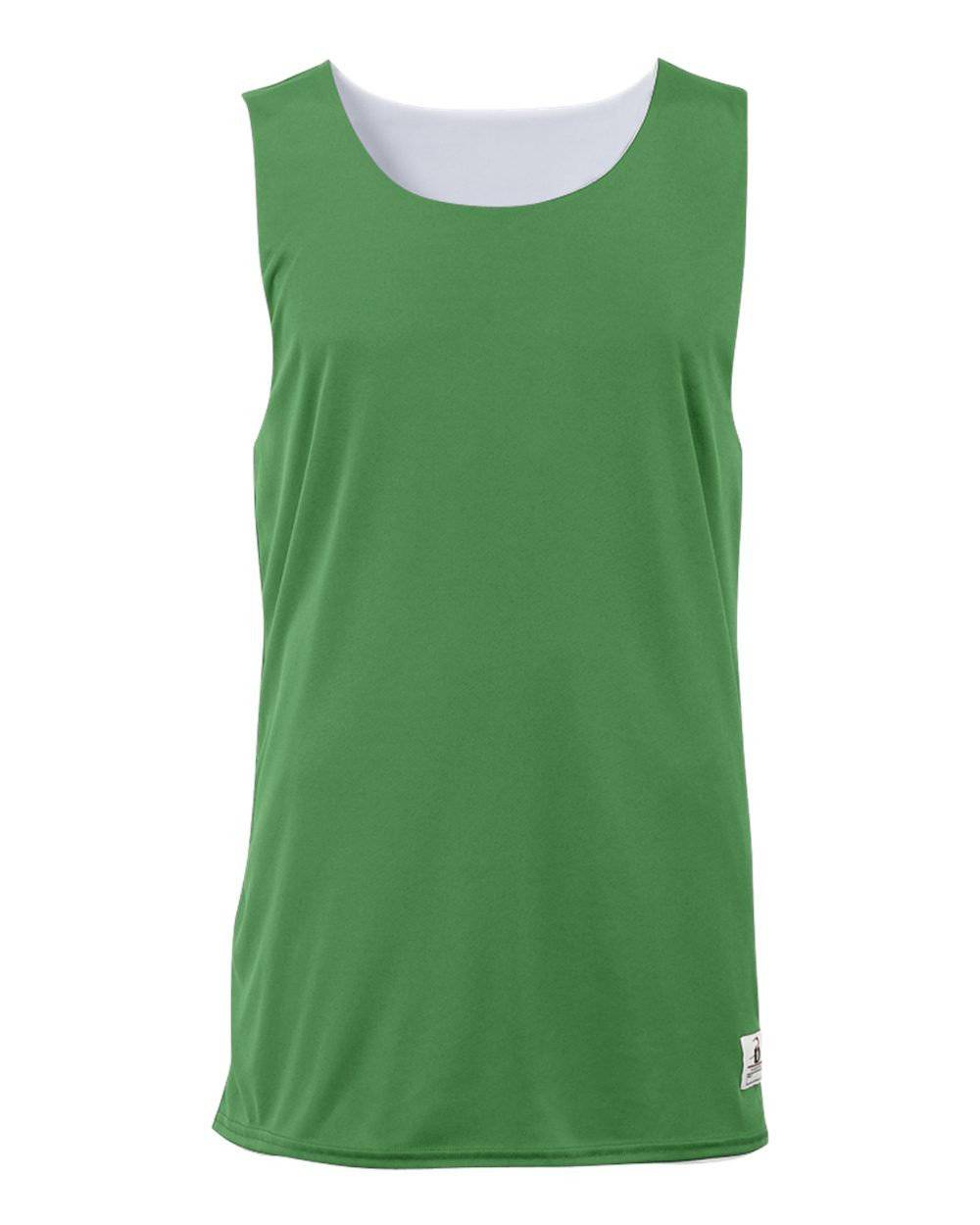 Badger Sport 2129 Youth B-Dry Reversible Tank - Kelly White - HIT a Double - 1