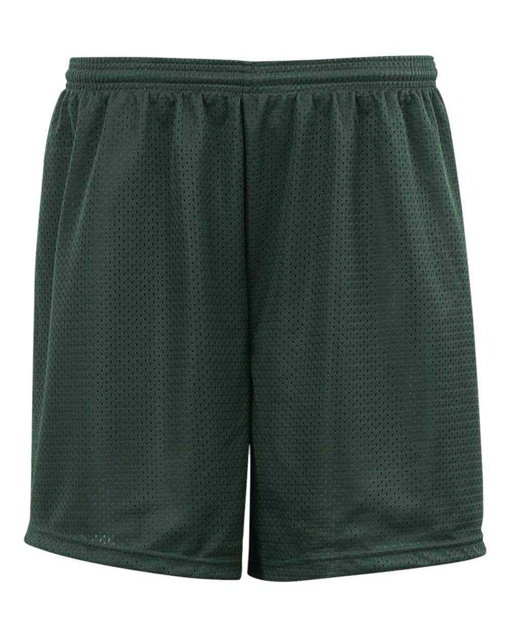 C2 Sport 5209 Youth Mesh 6" Short - Forest - HIT a Double - 1