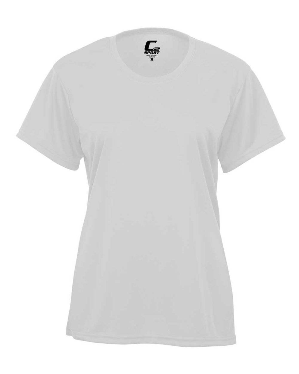 C2 Sport 5600 Ladies Tee - Silver - HIT a Double - 1
