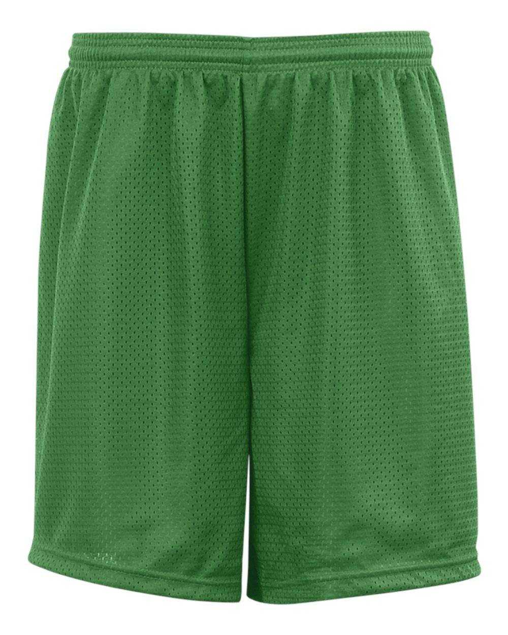 Badger Sport 7207 7" Mesh Tricot Short - Kelly - HIT a Double - 1