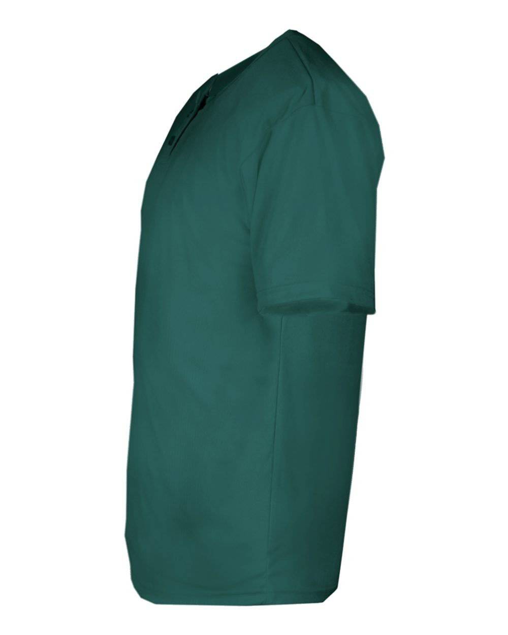 Badger Sport 7930 Adult B-Core Placket - Forest - HIT a Double - 1