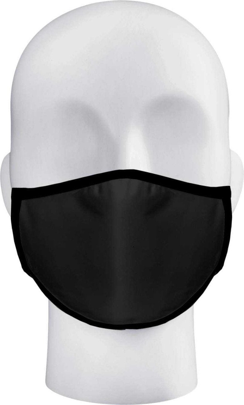 Badger Sport JBM1 3-Ply Face Shield - Black - HIT a Double - 1