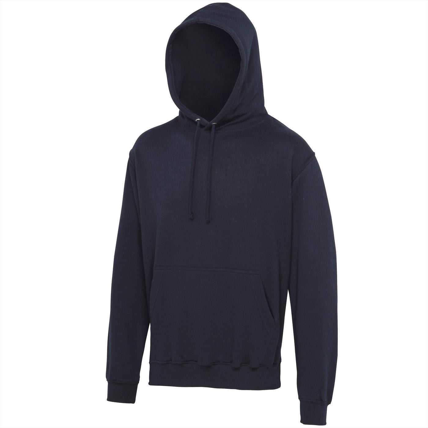 Just Hoods JHA001 College Hoodie - French Navy - HIT a Double