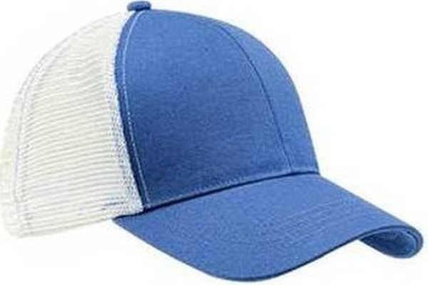 Econscious EC7070 Eco Trucker Organic Recycled Cap - Daylghtrue Blue White - HIT a Double
