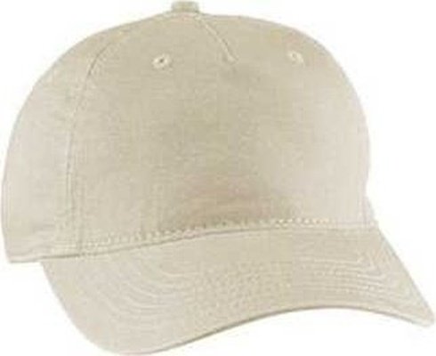 Econscious EC7087 Twill 5-Panel Unstructured Cap - Oyster - HIT a Double