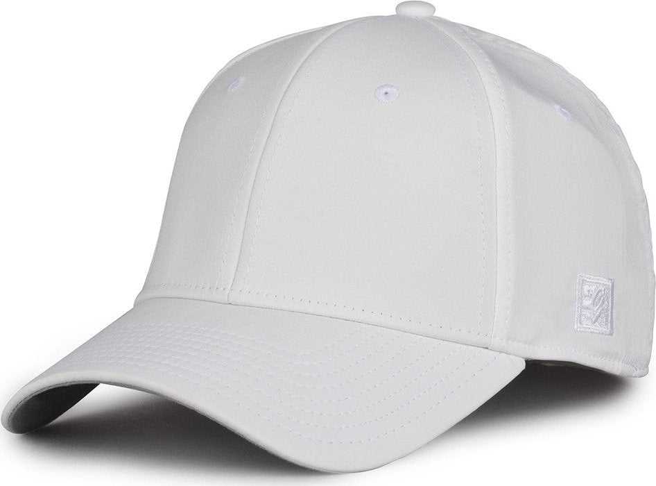 The Game GB903 Precurved Gamechanger Cap - White - HIT A Double