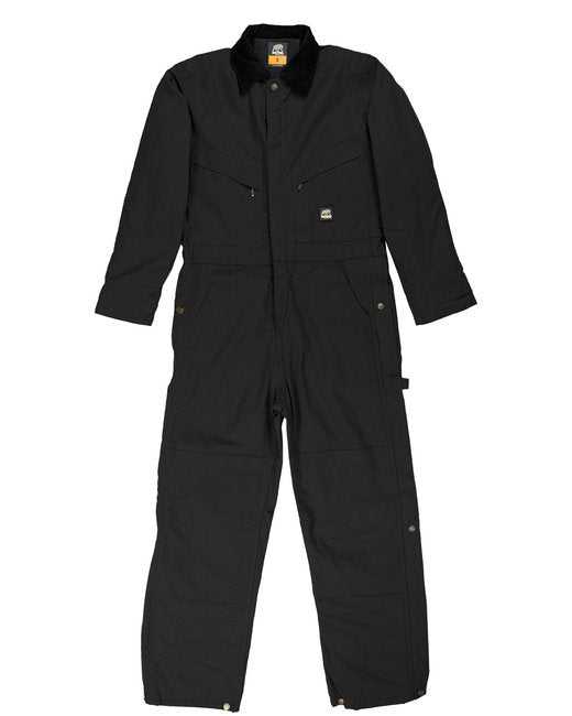 Berne I417 Men's Heritage Duck Insulated Coverall - Black - HIT a Double
