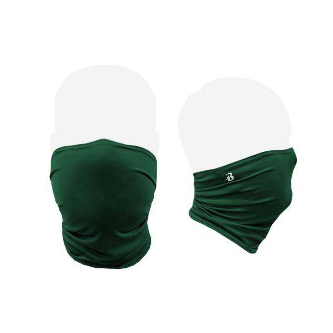 Badger Sport 1900 Performance Face Shield - Forest - HIT a Double - 1