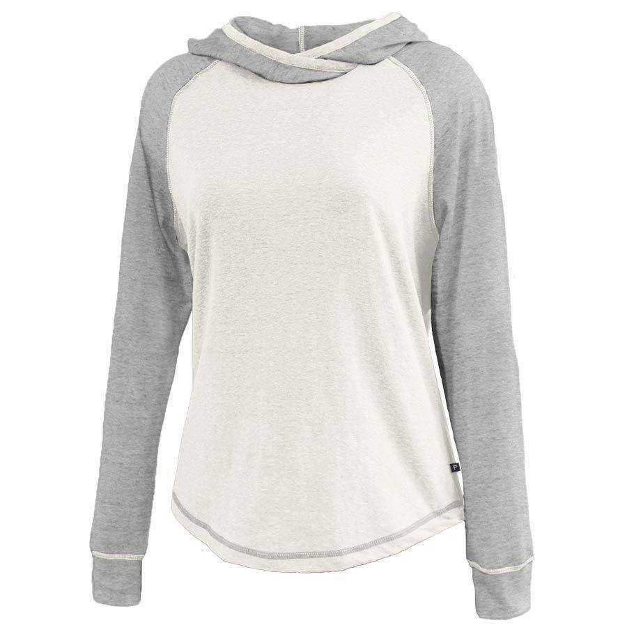 Pennant Y5238 Girls Triblend Hoodie - Antique White - HIT a Double