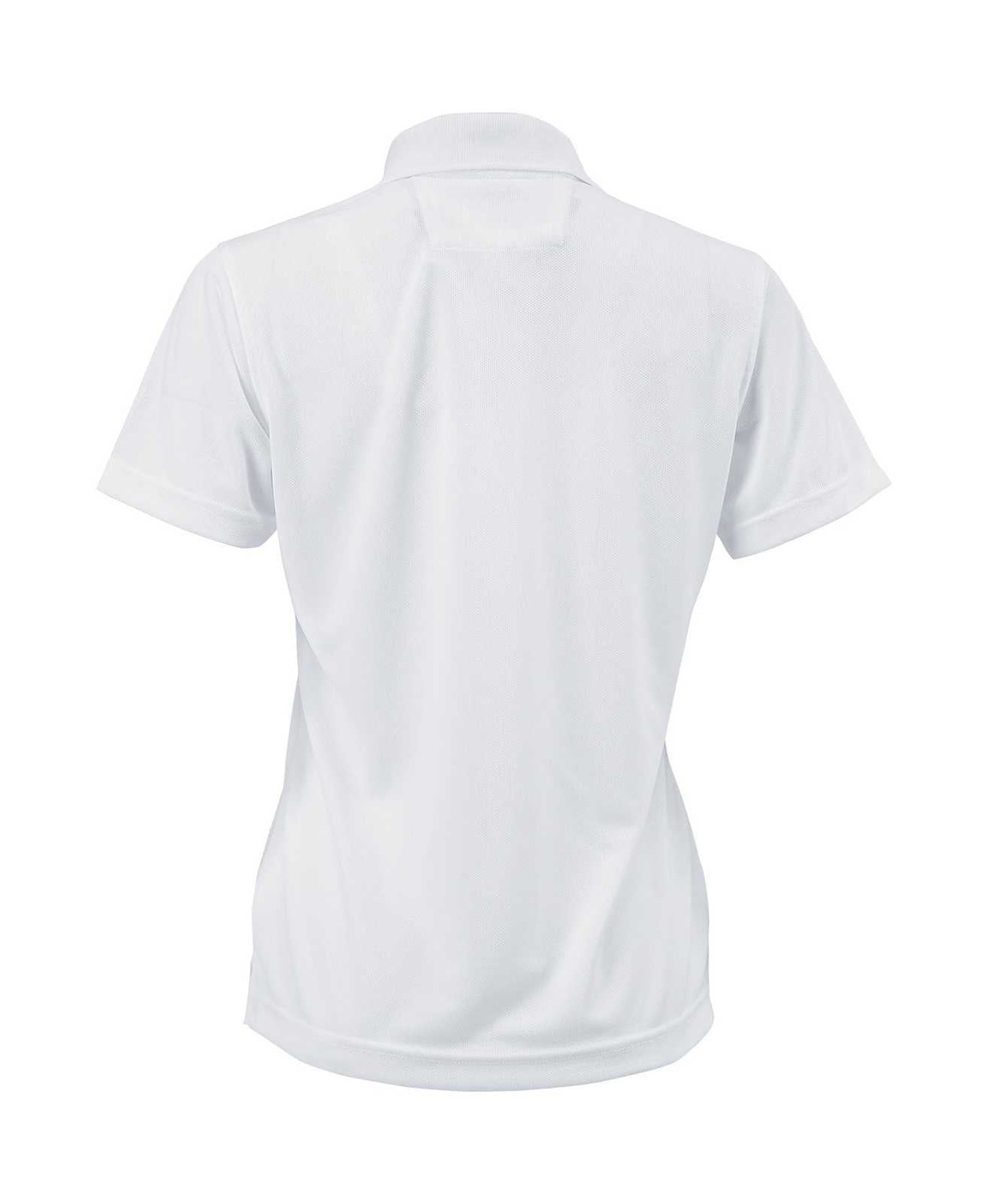 Paragon 104 Ladies Solid Mesh Polo - White - HIT a Double