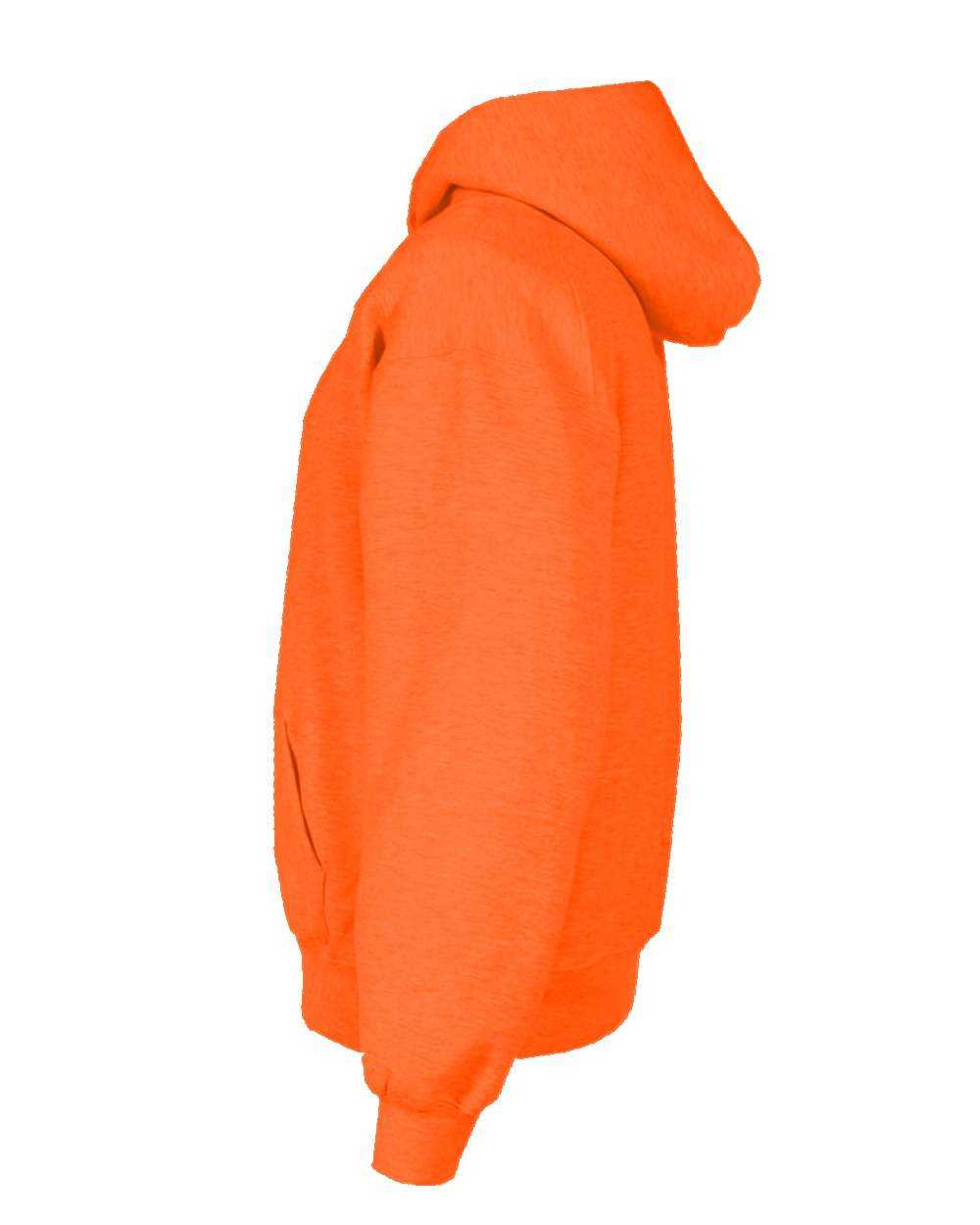 Badger Sport 1254 Hooded Sweatshirt - Orange - HIT a Double - 2