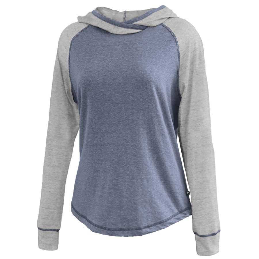 Pennant Y5238 Girls Triblend Hoodie - Navy - HIT a Double
