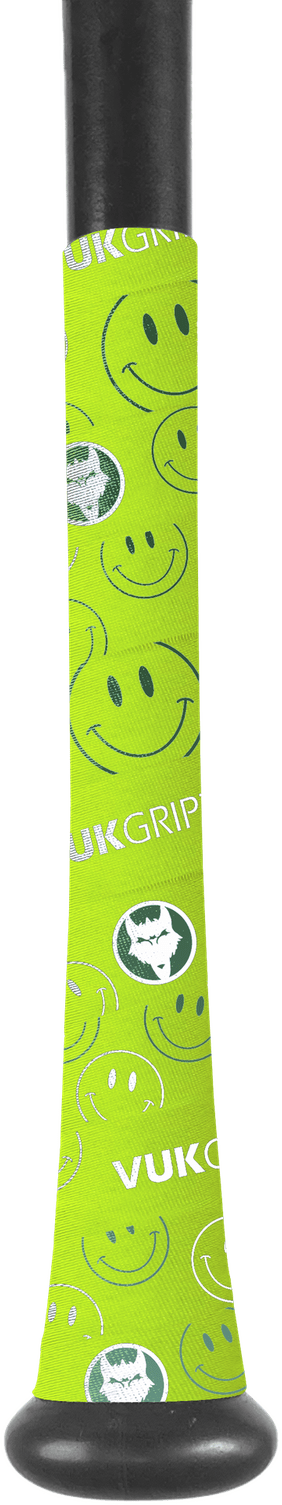 VulGripz Fastpitch Collection Bat Grip Tape - Smiley