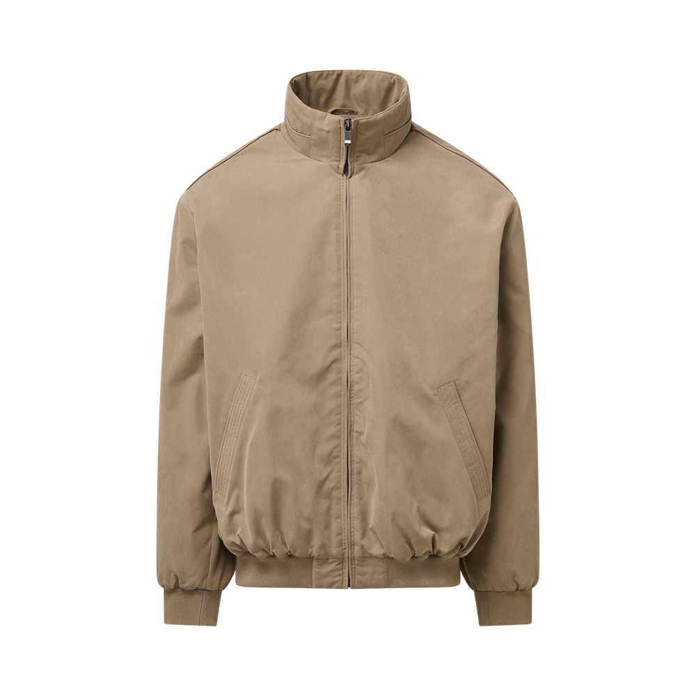 MV Sport 27712 Weatherproof Microfiber Fleece Lined Jacket - Driftwood Front