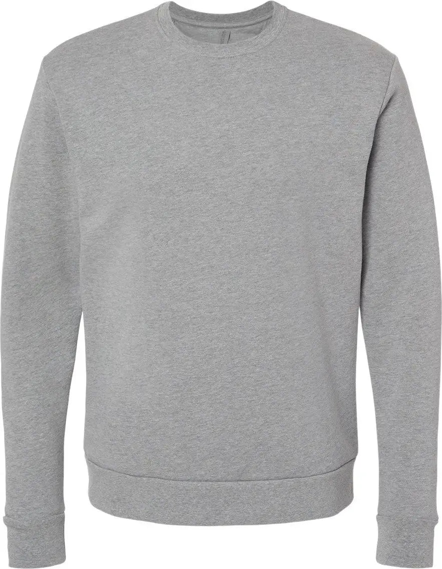 Next Level 9002 Malibu Sweatshirt - Heather Gray - Adult Xs