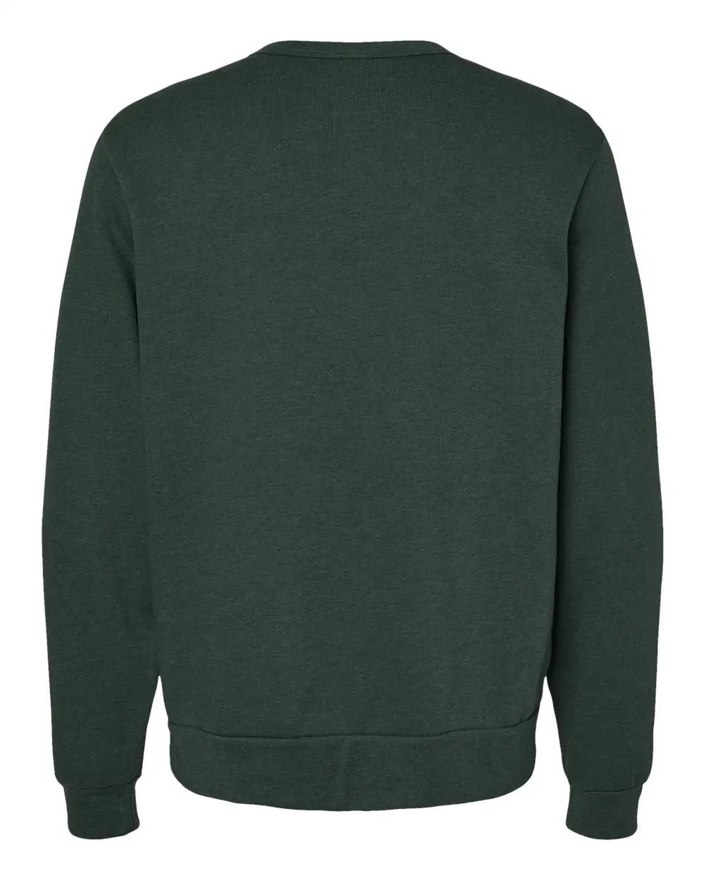 Bella + Canvas 3911 Sponge Fleece Classic Crewneck Sweatshirt - Heather Forest