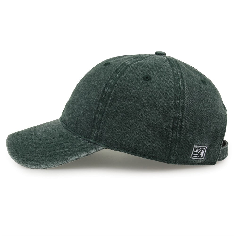 The Game GB465 Pigment Dyed Twill Cap - Bottle Green