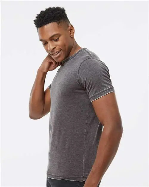 J. America 8115j Zen Jersey T-shirt - 8115 - Dark Smoke