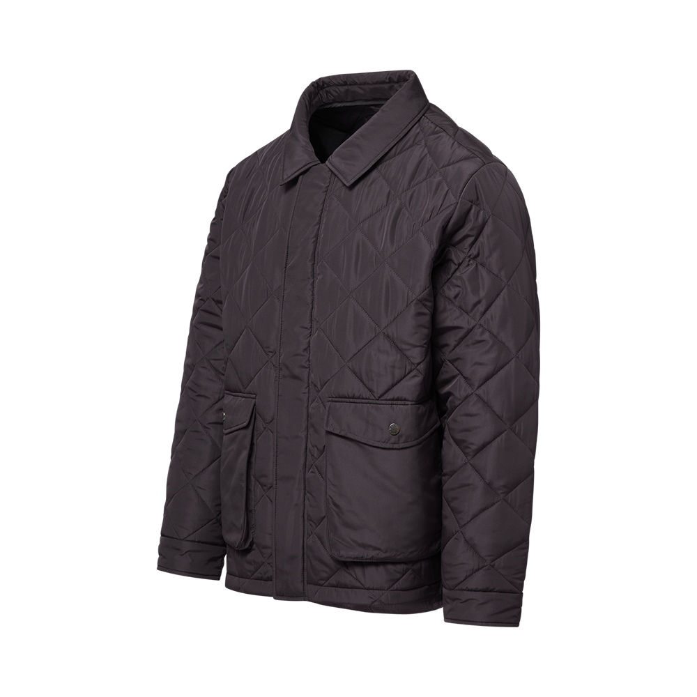 MV Sport 27713 Weatherproof Vintage Diamond Quilted Jacket - Black Front