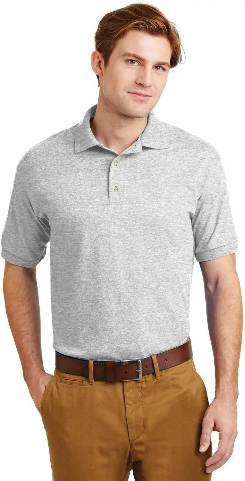 Gildan 8800 Dryblend 6-ounce Jersey Knit Sport Shirt - Ash