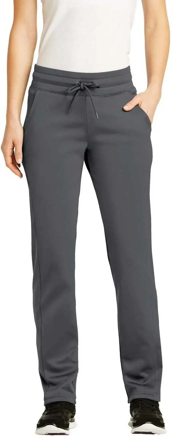 Sport-tek Lst237 Ladies Sport-wick Fleece Pant - Dark Smoke Gray
