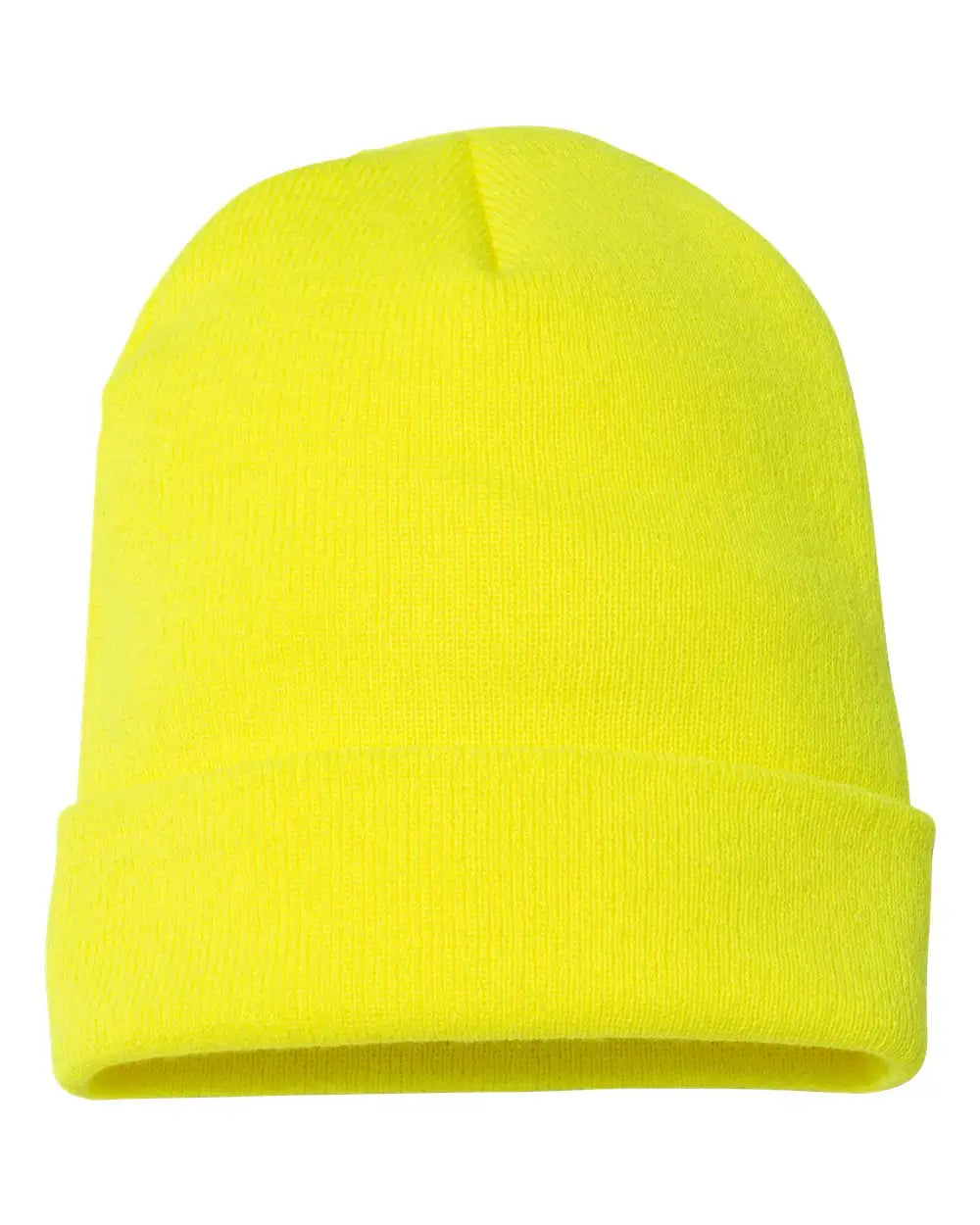 Yp Classics 1501kc Cuffed Beanie - Safety Yellow - one Size Fits Most