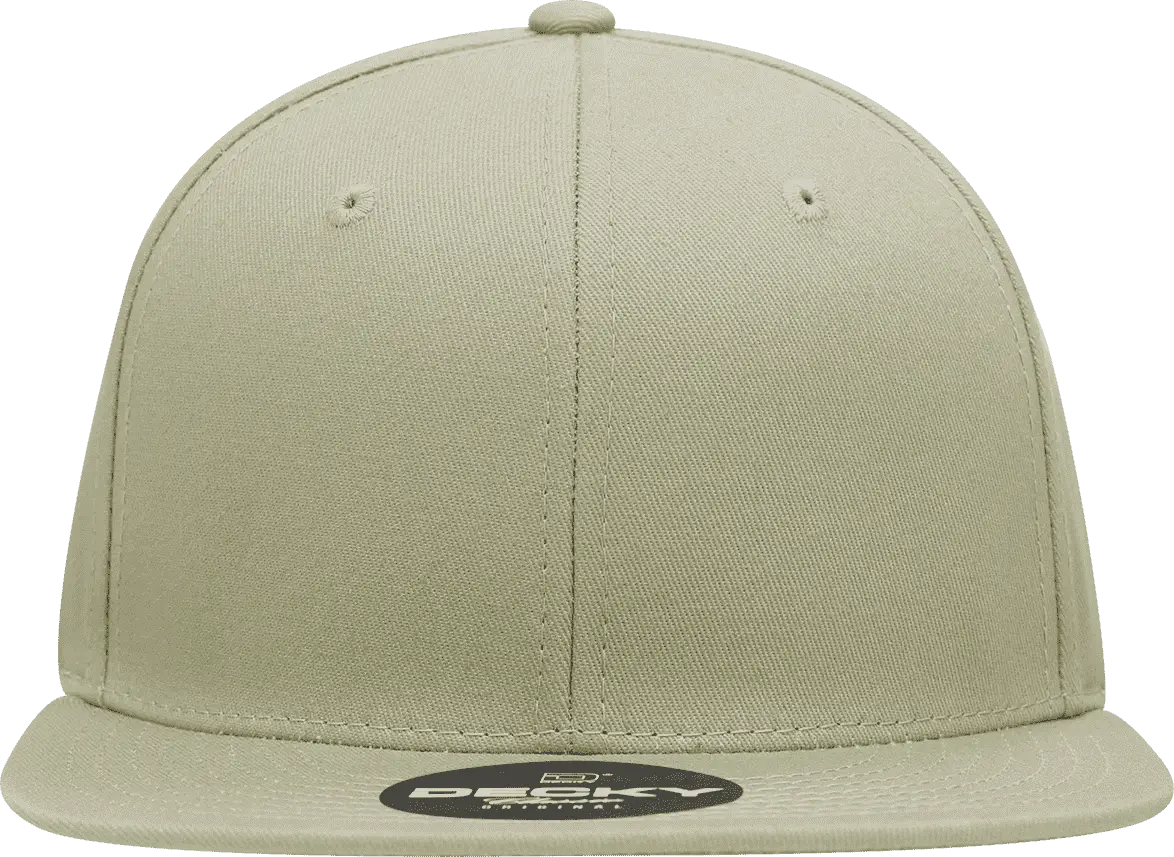 Decky 361 Cotton Snapback Cap - Khaki - one Size Fits Most