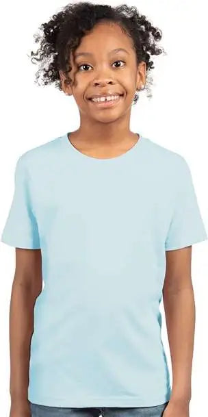 Next Level 3310 Youth Cotton T-shirt - Light Blue