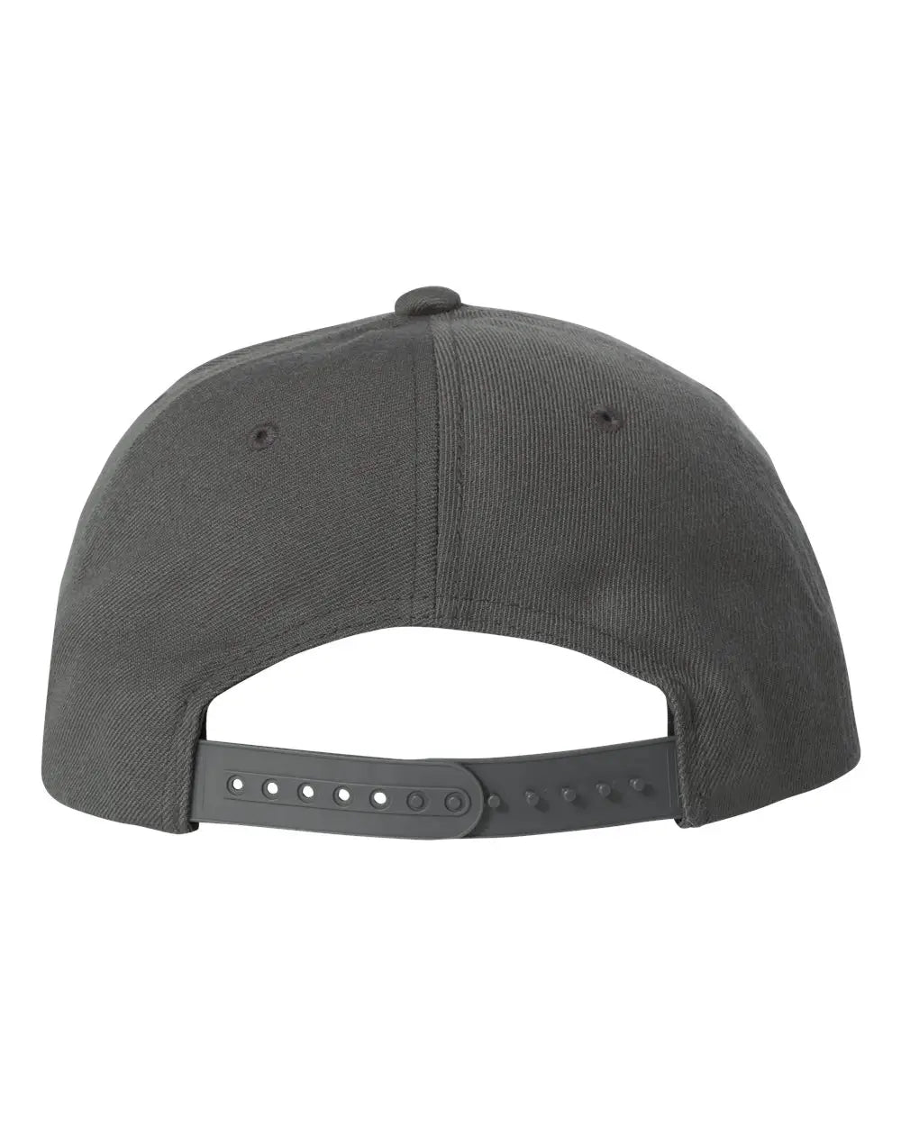 Yp Classics 5089m Premium Five-panel Snapback Cap - Dark Gray - one Size Fits Most