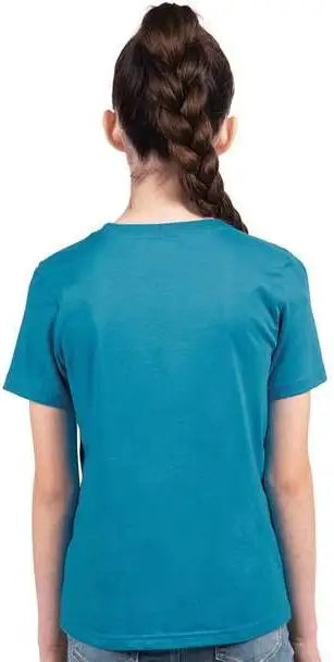 Next Level 3310 Youth Cotton T-shirt - Turquoise