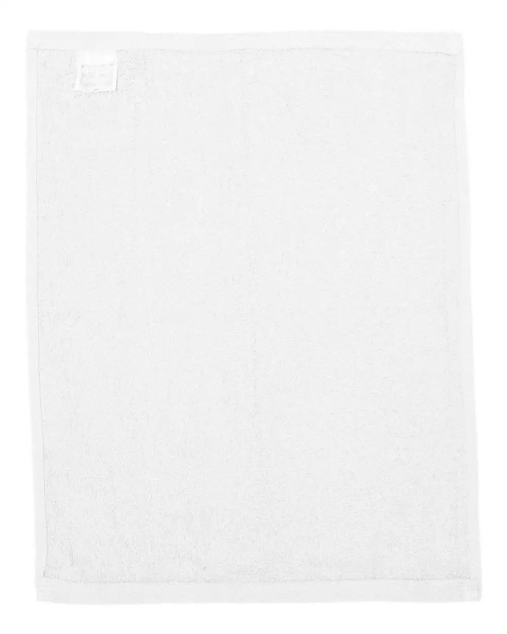 Q-tees T600q Hemmed Fingertip Towel - T600 - White - one Size Fits Most