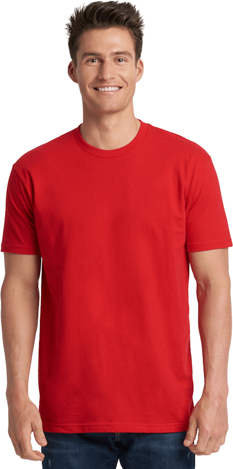 Next Level 3605 Cotton Pocket T-Shirt - Red