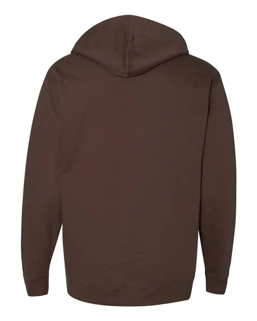 Independent Trading Co. Ss4500 Midweight Hooded Sweatshirt - Brown - Xs
