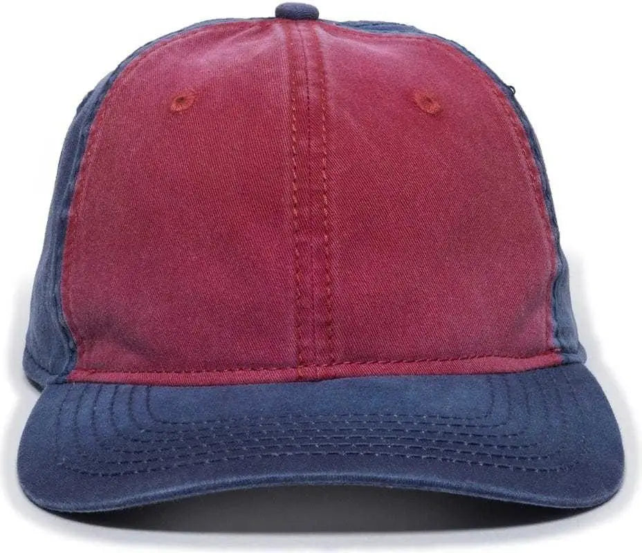 Oc Sports Pdt-750 Adjustable Cap - Chili Pepper Navy - Cardinal / 6 7/8’’ - 7 1/2’’