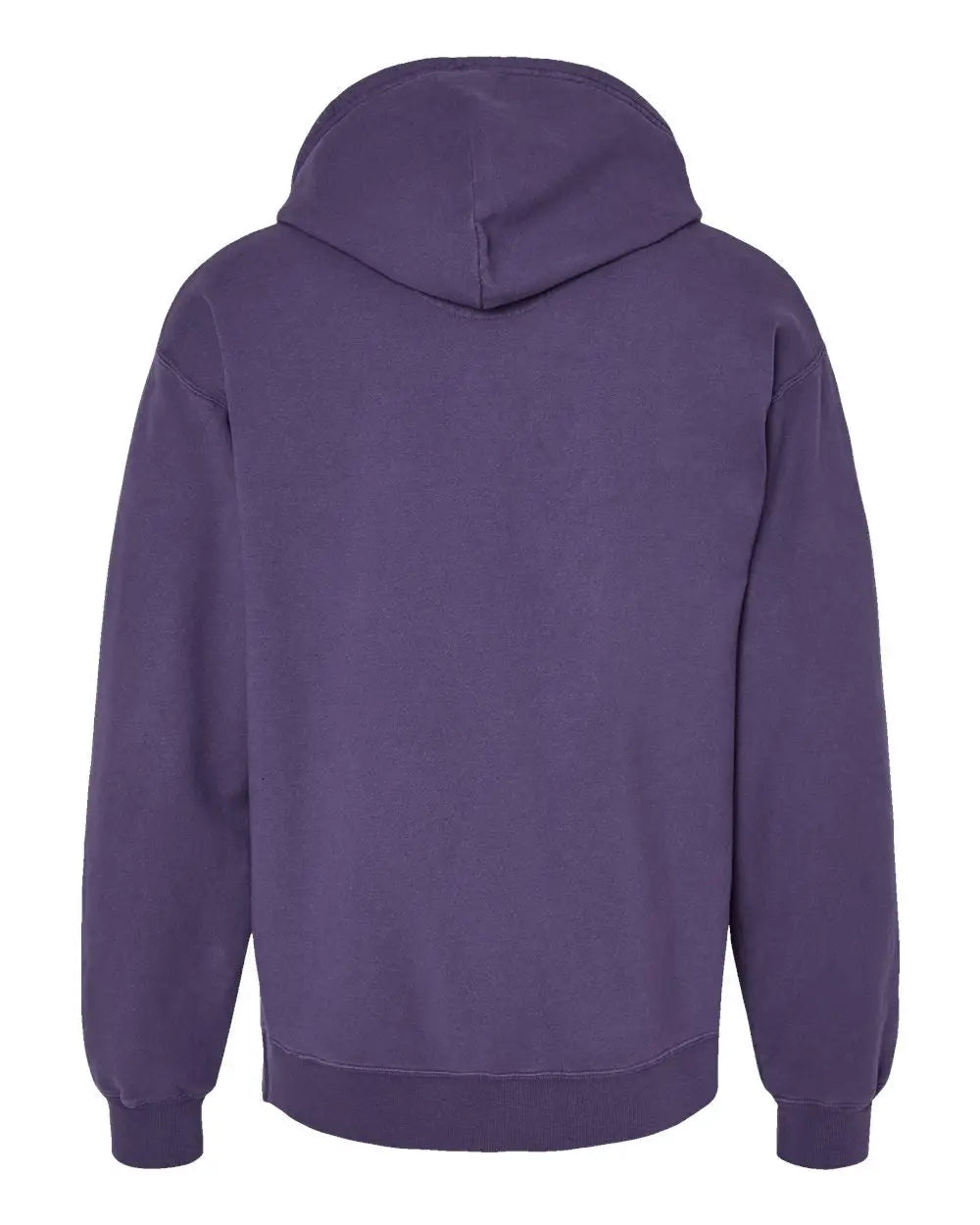 Comfortwash by Hanes Gdh450 Garment-dyed Hooded Sweatshirt - Grape Soda - Purple / s