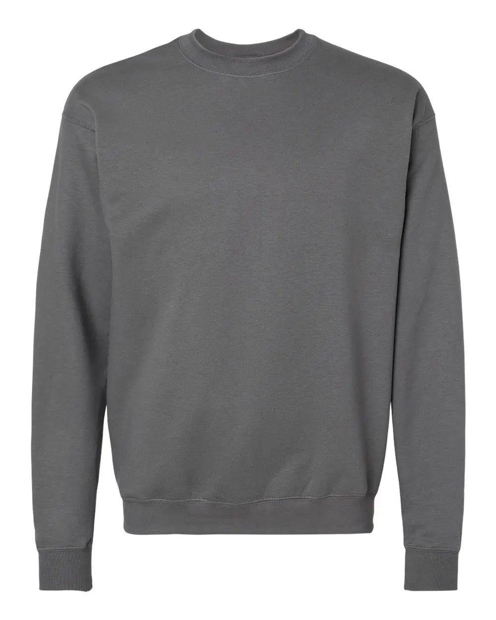 Hanes Rs160 Perfect Sweats Crewneck Sweatshirt - Smoke Grey - Gray / s