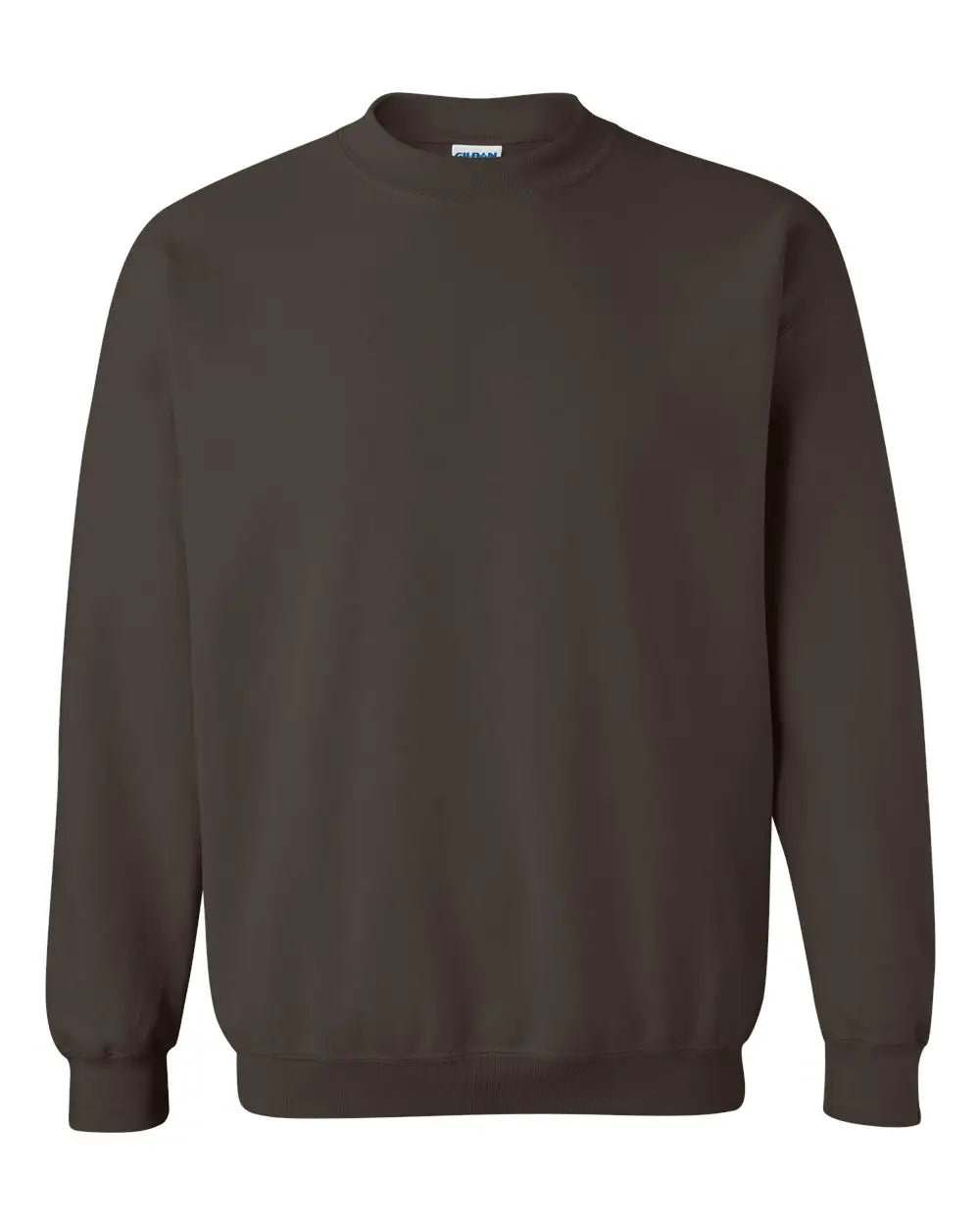 Gildan 18000 Heavy Blend™ Crewneck Sweatshirt - Dark Chocolate - Coffee / s