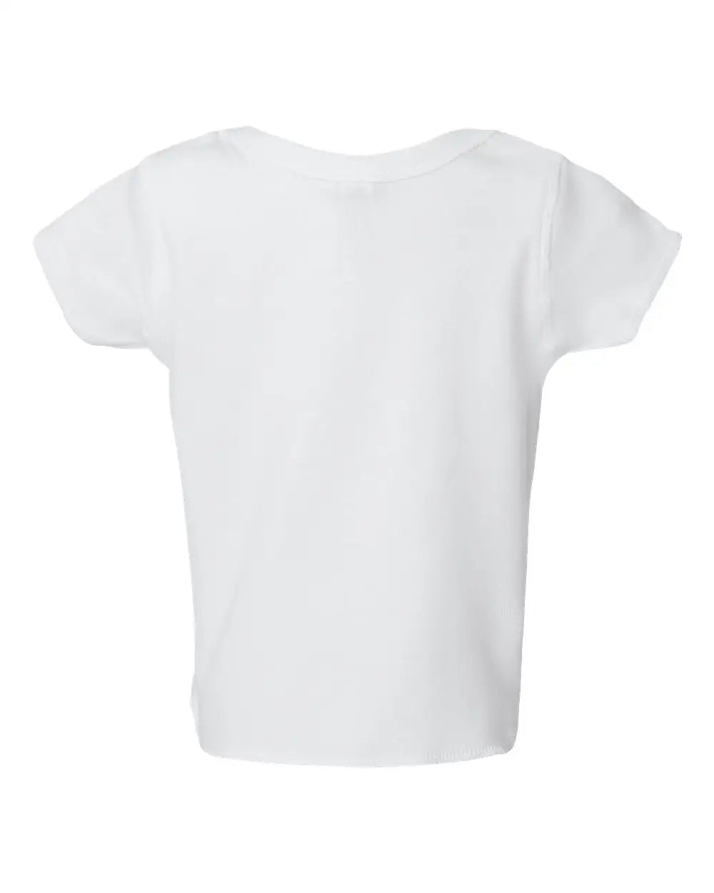 Rabbit Skins 3400r Infant Baby Rib Tee - 3400 - White - Nb