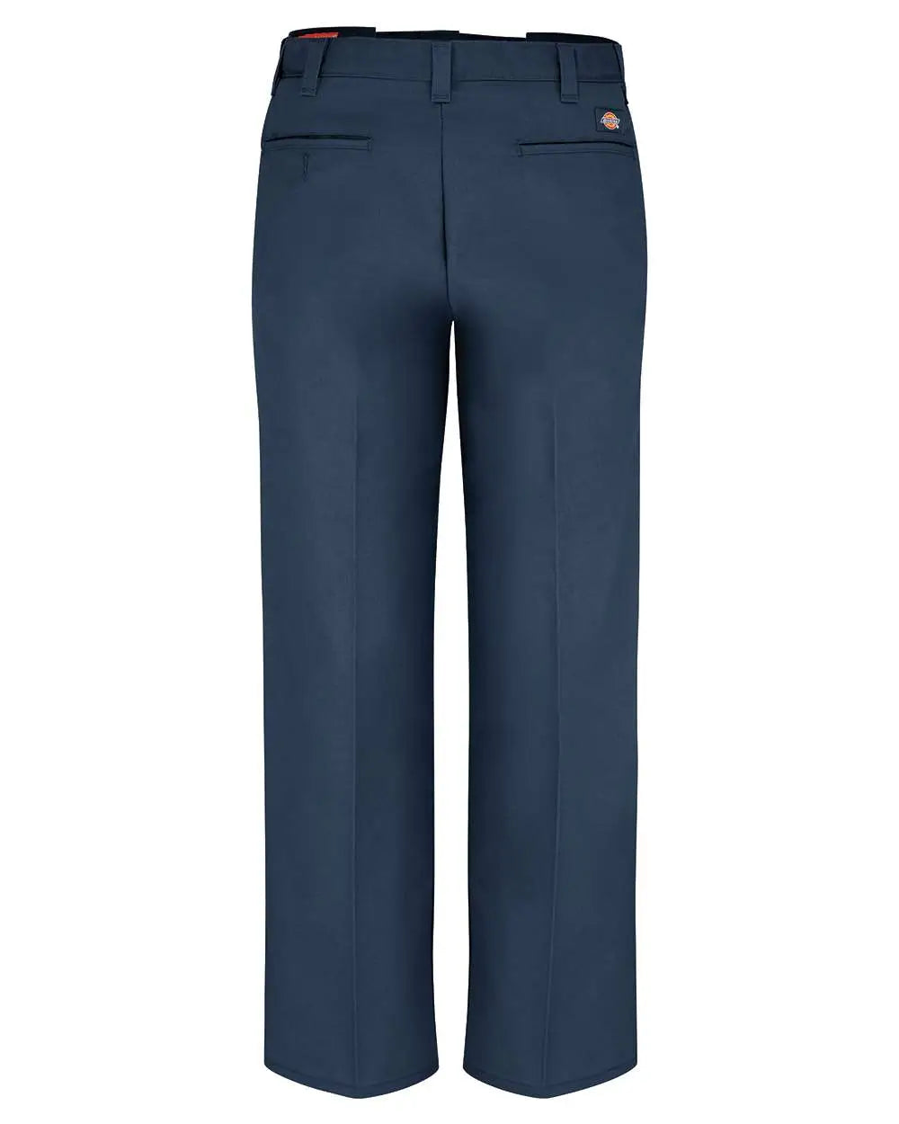 Dickies Lp17ext Industrial Flat Front Comfort Waist Pants - Extended Sizes - Dark Navy - 37 Unhemmed