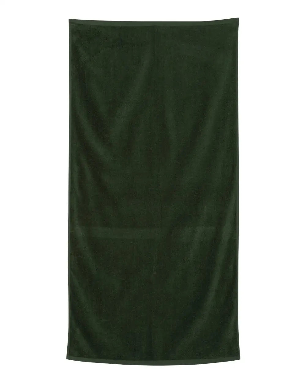 Q-tees Qv3060 Velour Beach Towel - Forest - one Size Fits Most