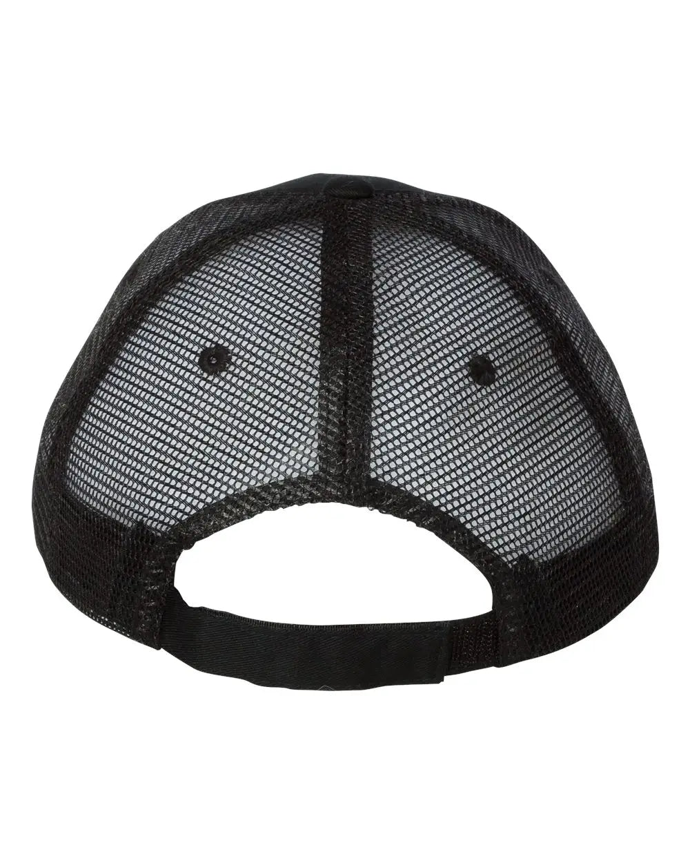 Valucap S102 Sandwich Trucker Cap - Black - one Size Fits Most