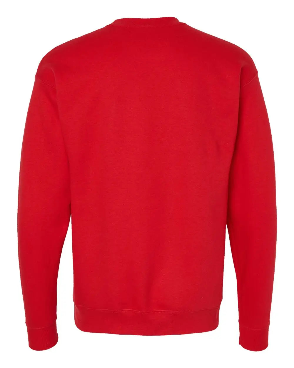 Hanes Rs160 Perfect Sweats Crewneck Sweatshirt - Athletic Red