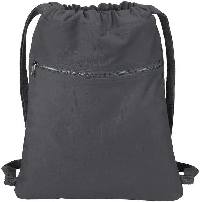 Port Authority Bg621 Beach Wash Cinch Pack - Coal - Dark Gray / Osfa