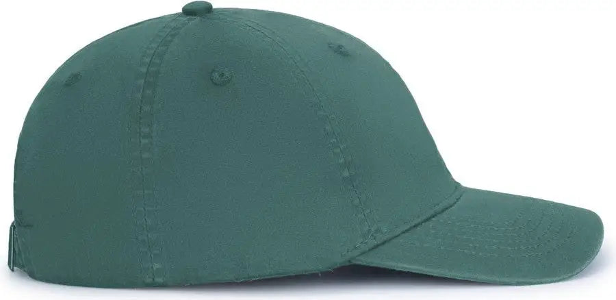 Pacific Headwear V57 Vintage Cotton Buckle Back Cap - Dark Green - Forest / 7’’ - 7 7/8’’