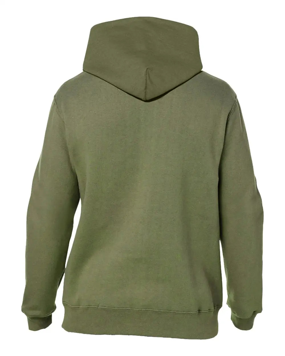 J. America 8824 Premium Hooded Sweatshirt - Military Green - Olive / Xs