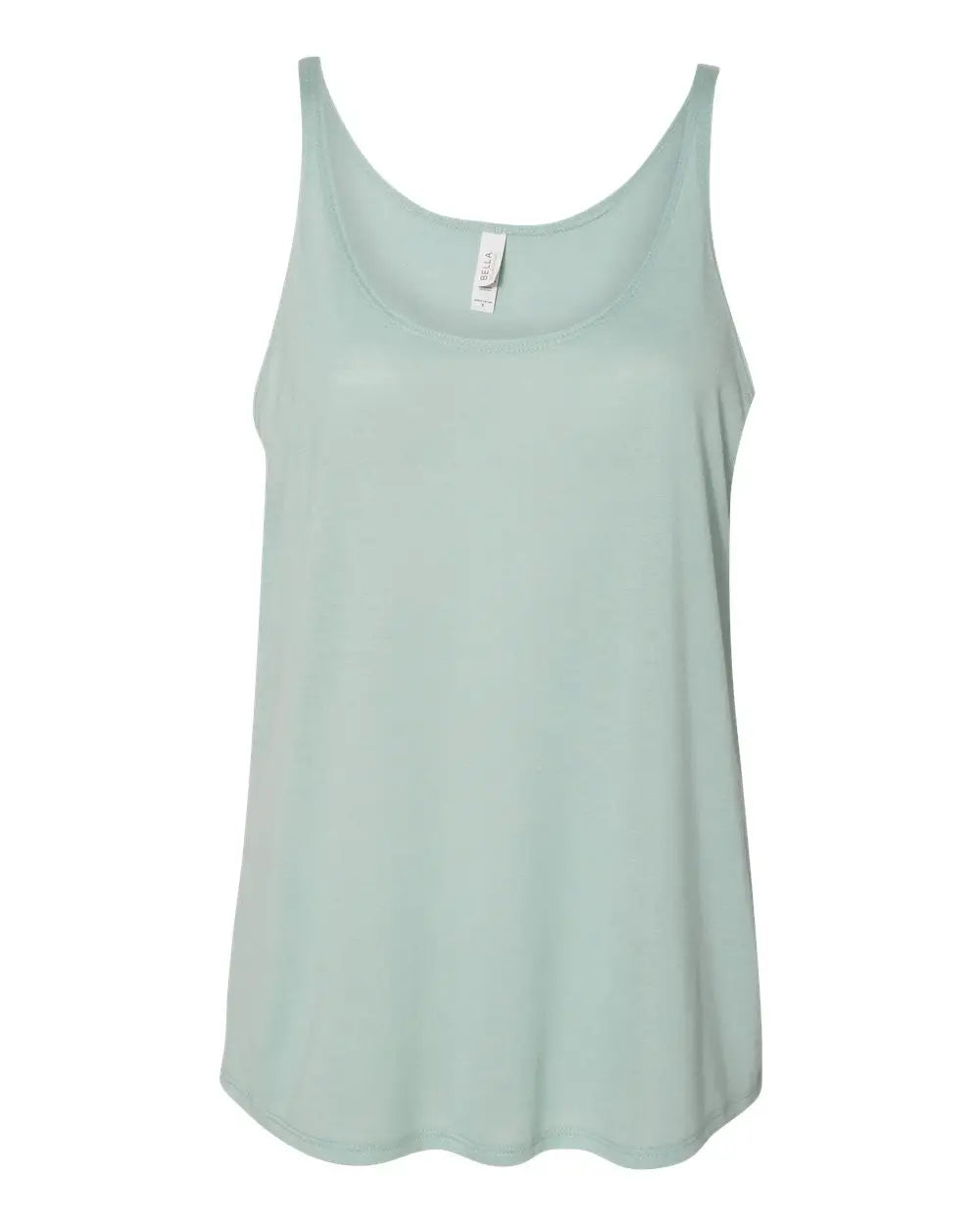 Bella + Canvas 8838b Women’s Slouchy Tank - 8838 - Dusty Blue - Ladies s