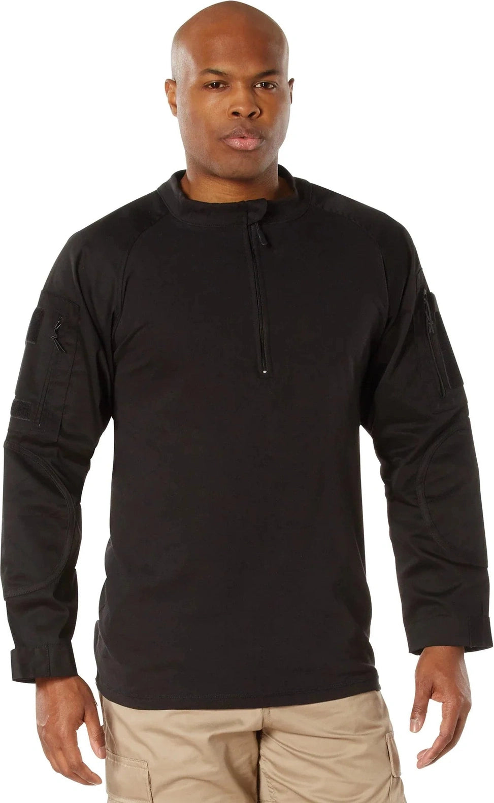 1/4 Zip Military Fire Retardant Nyco Combat Shirt - s
