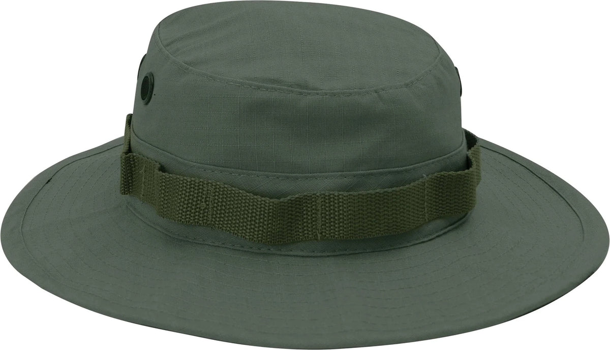 100% Cotton Rip-stop Boonie Hat - Olive Drab / Default