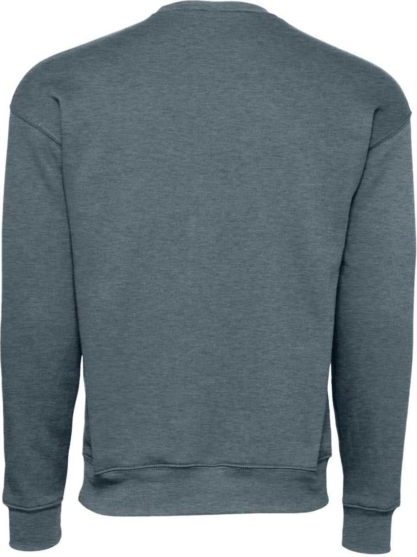 Bella + Canvas 3945 Unisex Sponge Fleece Drop Shoulder Crewneck Sweatshirt - Heather Slate - HIT a Double - 5