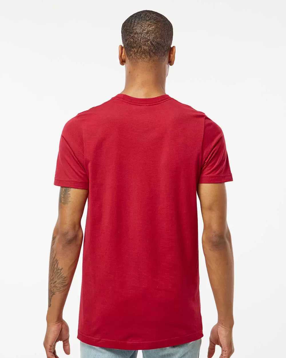 Tultex 502 Premium Cotton T-Shirt - Cardinal - HIT a Double - 3